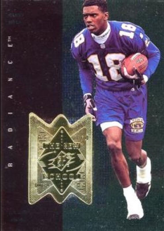 Randy Moss 1998 SPx Finite #321 Radiance /3600 Rookie RAW