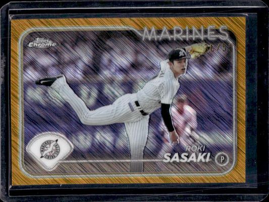 2024 Topps Chrome NPB #127 Gold Shimmer Refractor /50