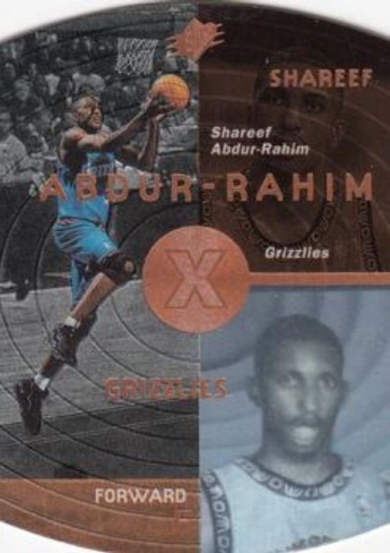 Shareef Abdur-Rahim 1997 SPx #46 Bronze RAW