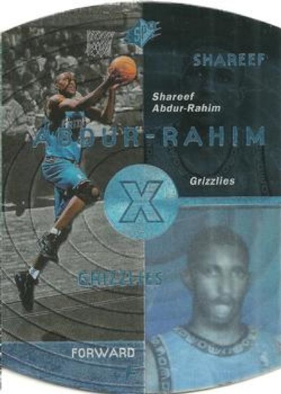 Shareef Abdur-Rahim 1997 SPx #46 Sky RAW