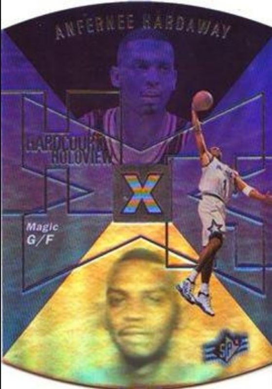 Anfernee Hardaway 1997 SPx #HH17 Hardcourt Holoview Price Guide 