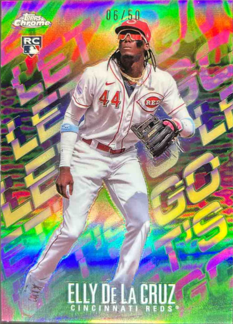 Elly De La Cruz 2024 Topps Big League #LG-11 Let's Go /50 Price