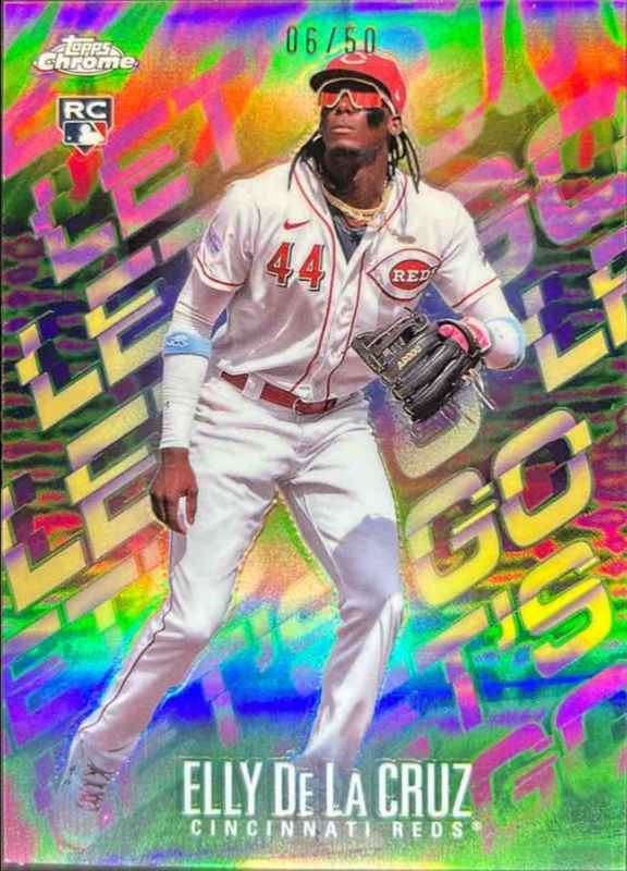 Elly De La Cruz 2024 Topps Big League #LG-11 Let's Go /50 Price