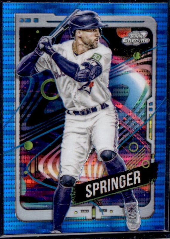 2024 Topps Chrome Cosmic #122 Blue Moon Refractor /99
