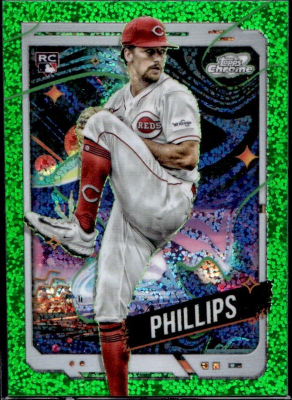 2024 Topps Chrome Cosmic #34 Green Space Dust Refractor /75