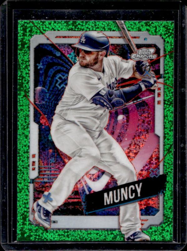 2024 Topps Chrome Cosmic #181 Green Space Dust Refractor /75