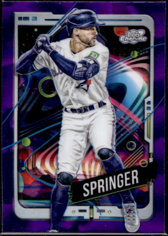 2024 Topps Chrome Cosmic #122 Purple Nebula Refractor /150