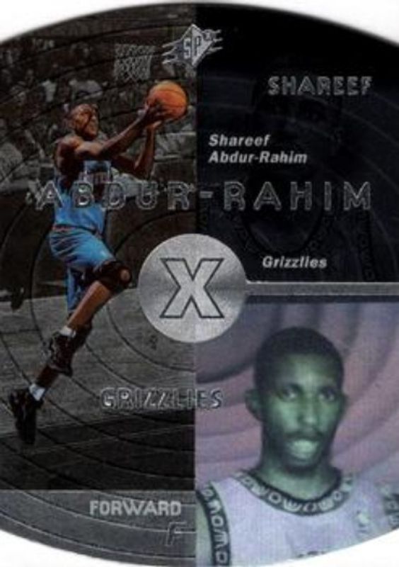 Shareef Abdur-Rahim 1997 SPx #46 Silver RAW