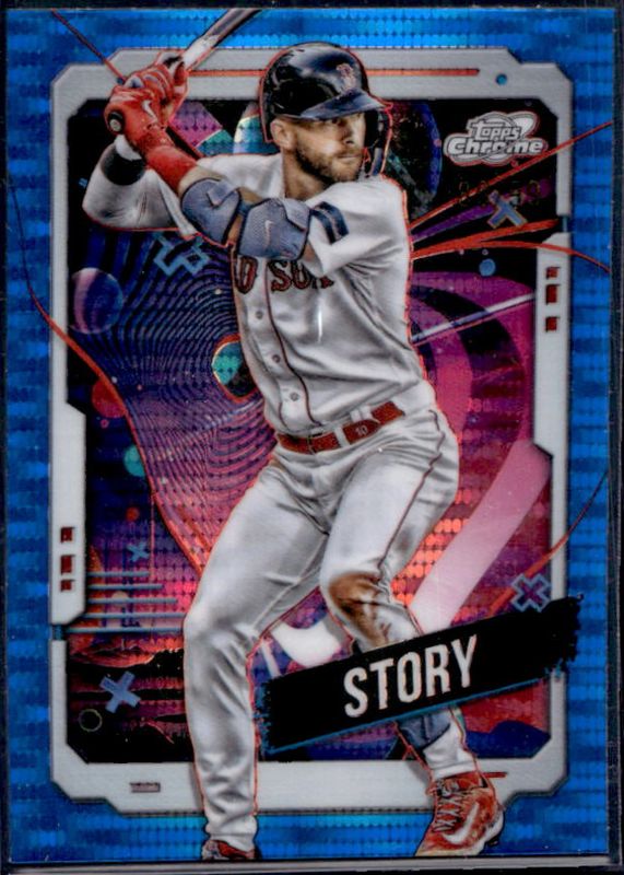 2024 Topps Chrome Cosmic #148 Blue Moon Refractor /99