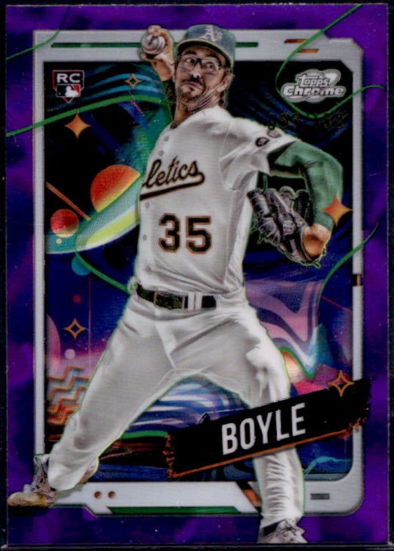 2024 Topps Chrome Cosmic #191 Purple Nebula Refractor /150