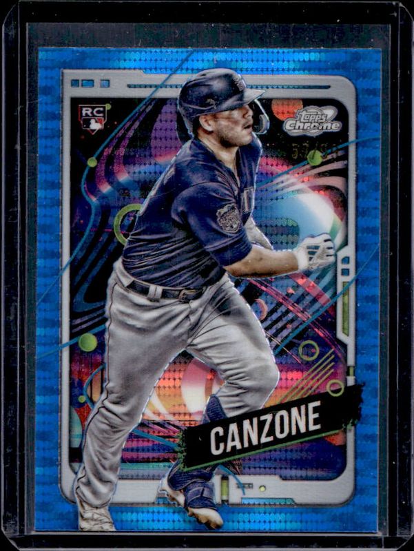 2024 Topps Chrome Cosmic #153 Blue Moon Refractor /99