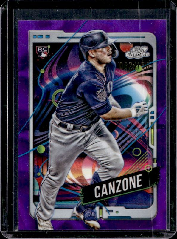 2024 Topps Chrome Cosmic #153 Purple Nebula Refractor /150