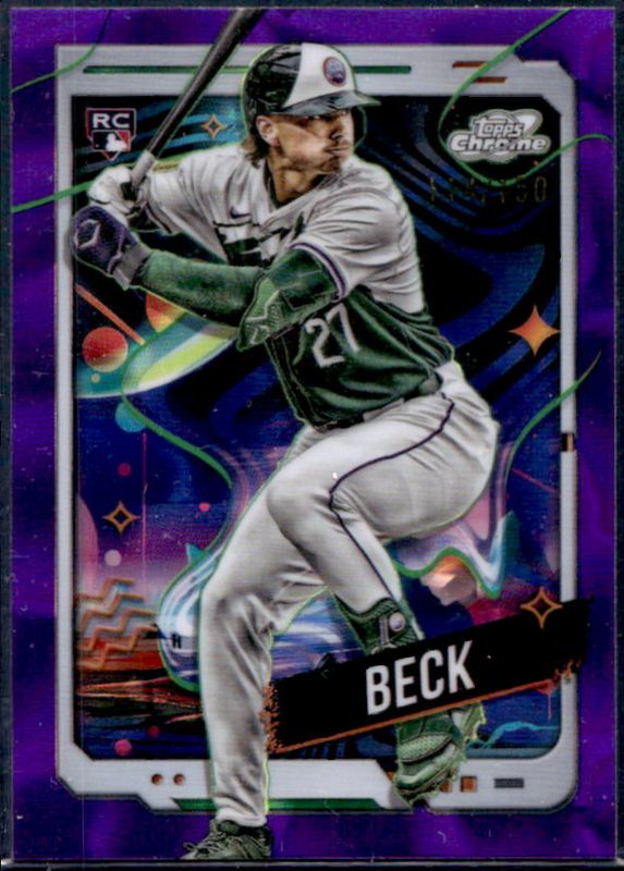 2024 Topps Chrome Cosmic #180 Purple Nebula Refractor /150