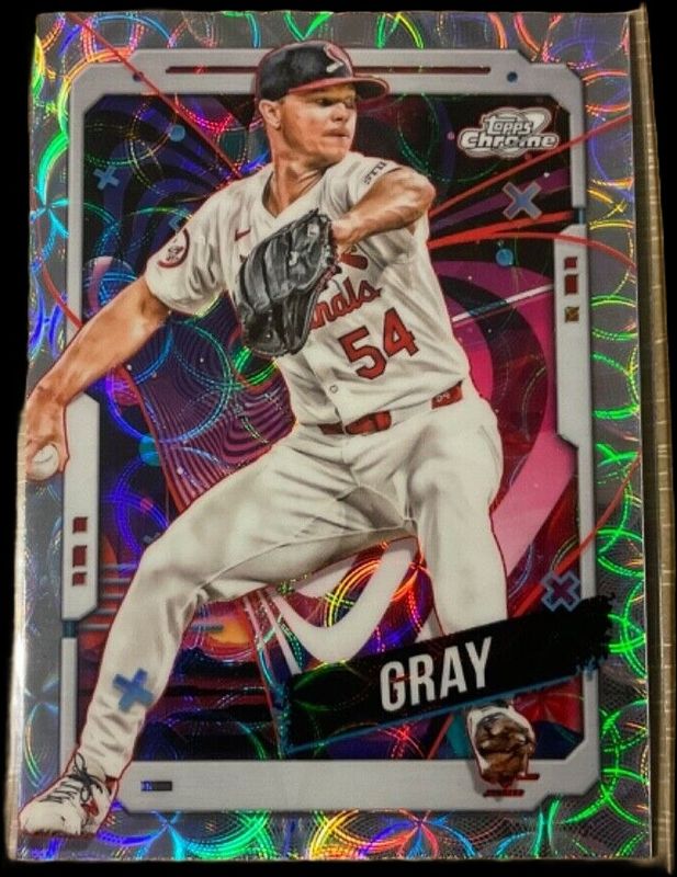 2024 Topps Chrome Cosmic #28 Nucleus Refractor