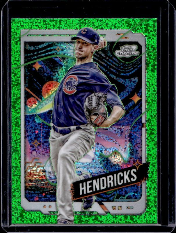 2024 Topps Chrome Cosmic #38 Green Space Dust Refractor /75