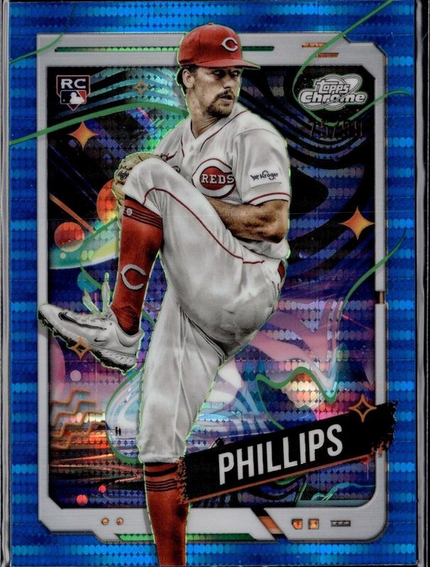 2024 Topps Chrome Cosmic #34 Blue Moon Refractor /99