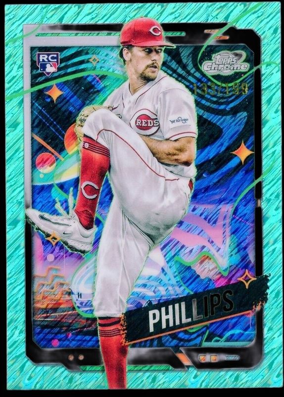2024 Topps Chrome Cosmic #34 Aqua Equinox Refractor /199