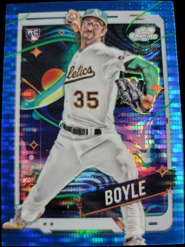 2024 Topps Chrome Cosmic #191 Blue Moon Refractor /99