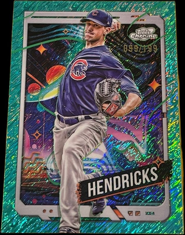 2024 Topps Chrome Cosmic #38 Aqua Equinox Refractor /199