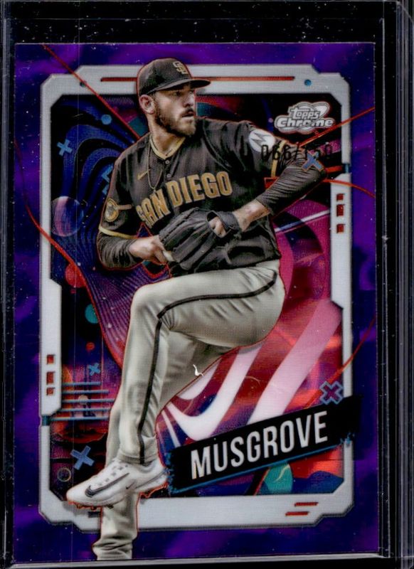 2024 Topps Chrome Cosmic #188 Purple Nebula Refractor /150