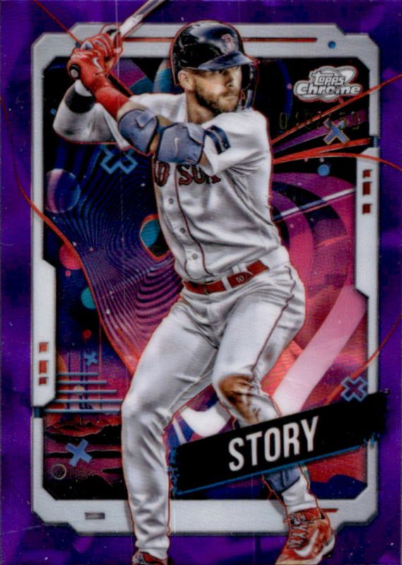 2024 Topps Chrome Cosmic #148 Purple Nebula Refractor /150