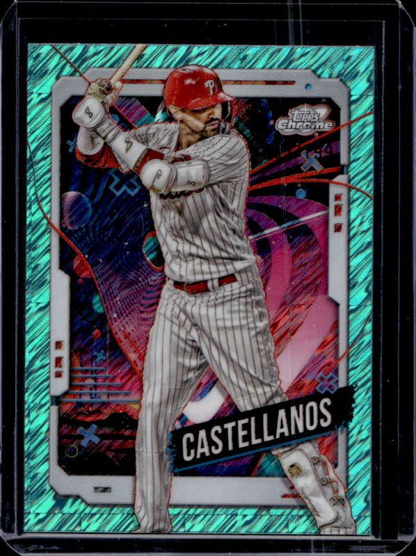 2024 Topps Cosmic Chrome #175 Aqua Equinox Refractor /199
