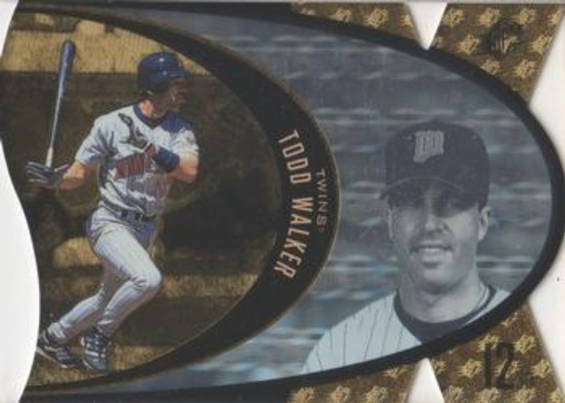 Todd Walker 1997 SPx #SPX32 Gold Rookie RAW