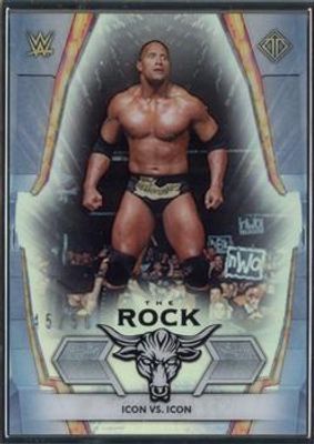 2021 Topps WWE Transcendent #DJ-14 WWE Legends Tribute Set The Rock /50