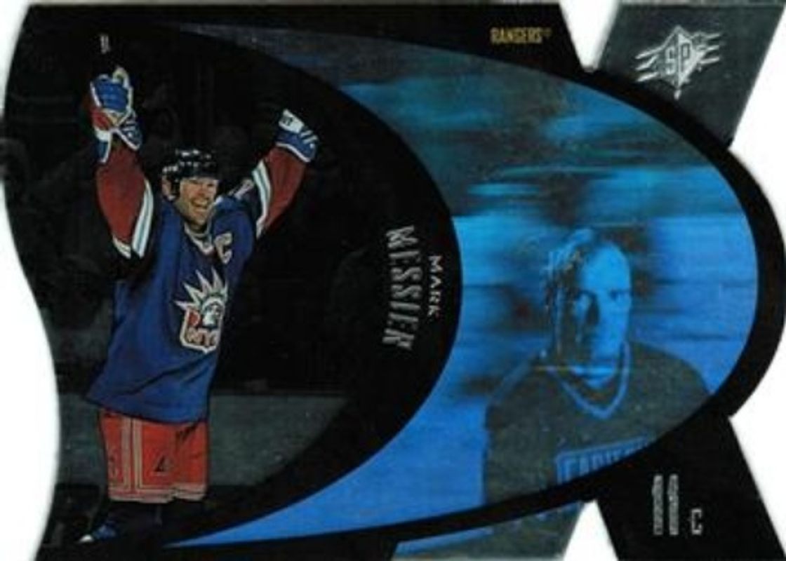 Mark Messier 1997 SPx #32 Silver RAW
