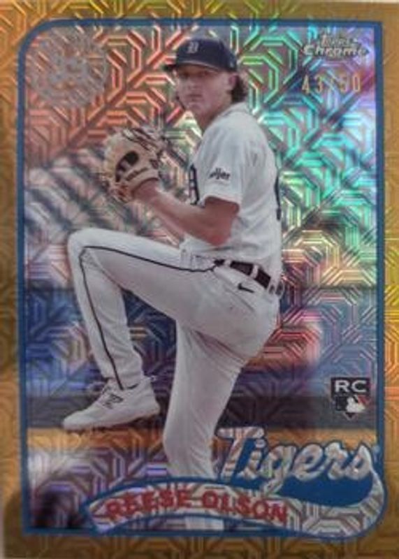 2024 Topps #2T89C-73 1989 Topps Baseball 35th Anniversary Chrome (Series Two) - Gold /50