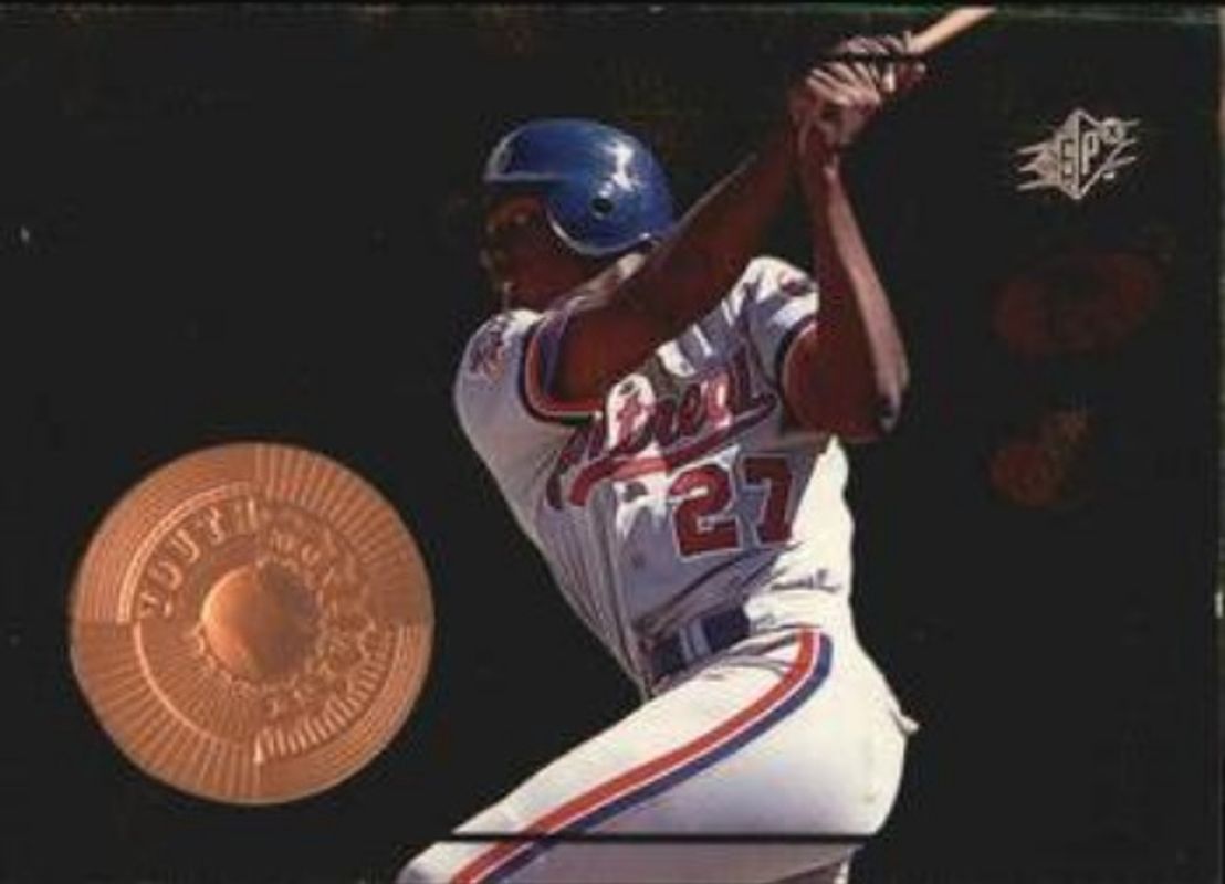 Vladimir Guerrero Sr. 1998 SPx Finite #16 Base /9000 RAW