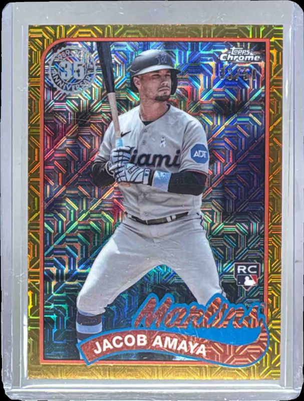 2024 Topps #2T89C-99 1989 Topps Baseball 35th Anniversary Chrome (Series Two) - Gold /50