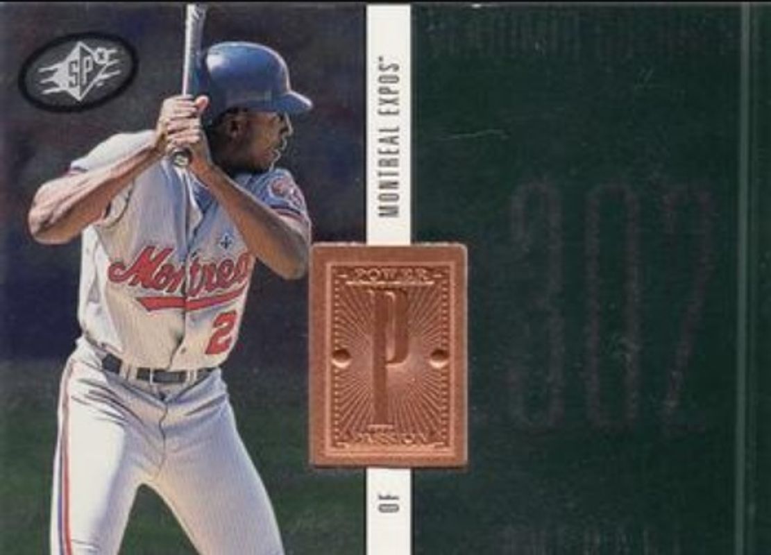 Vladimir Guerrero Sr. 1998 SPx Finite #237 Base /9000 RAW