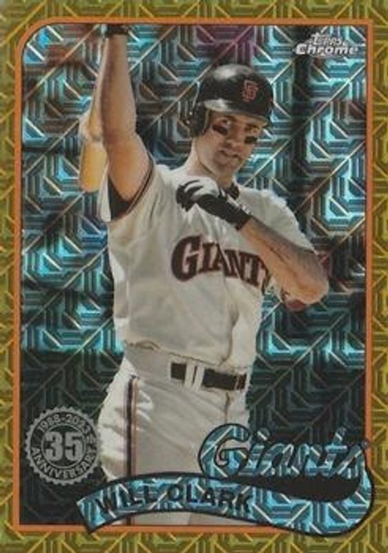 2024 Topps #T89C-47 1989 Topps Baseball 35th Anniversary Chrome (Series One) - Gold /50