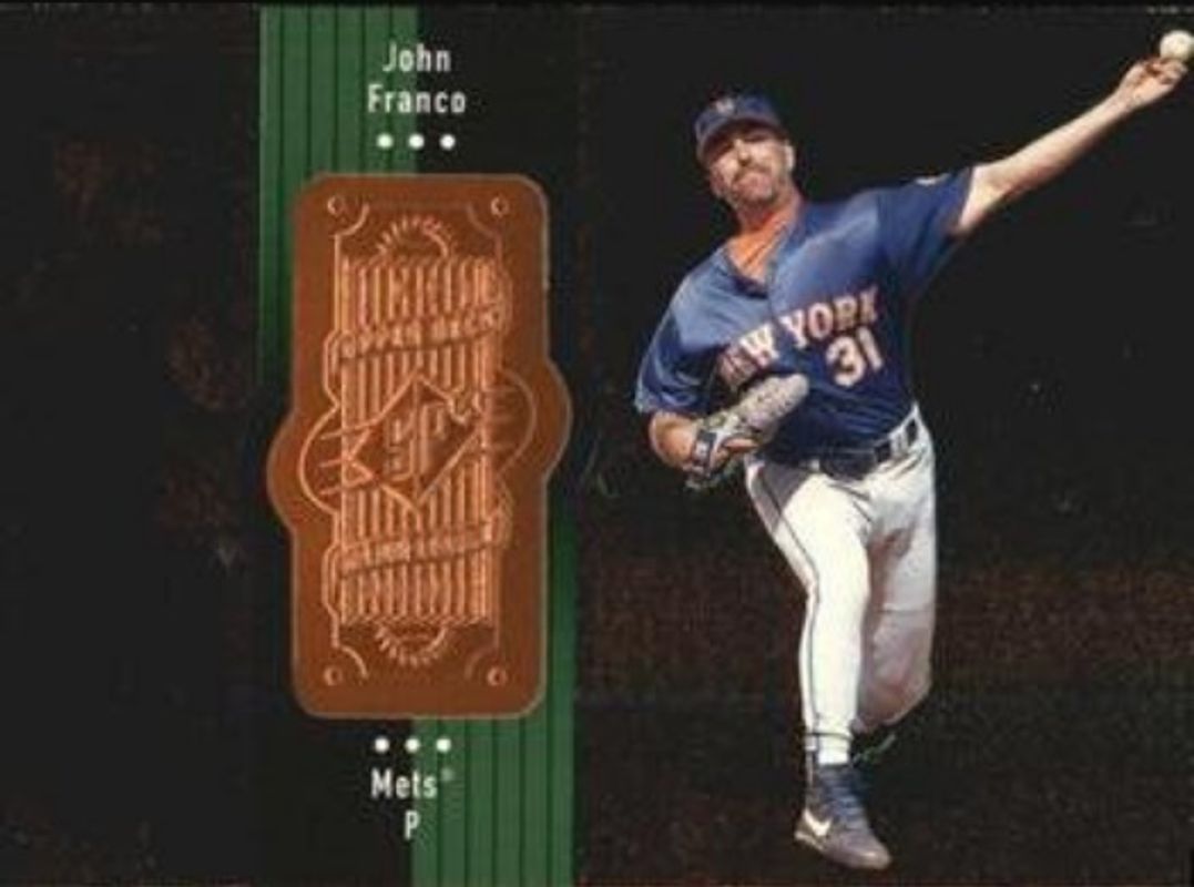 John Franco 1998 SPx Finite #103 Base /9000 RAW