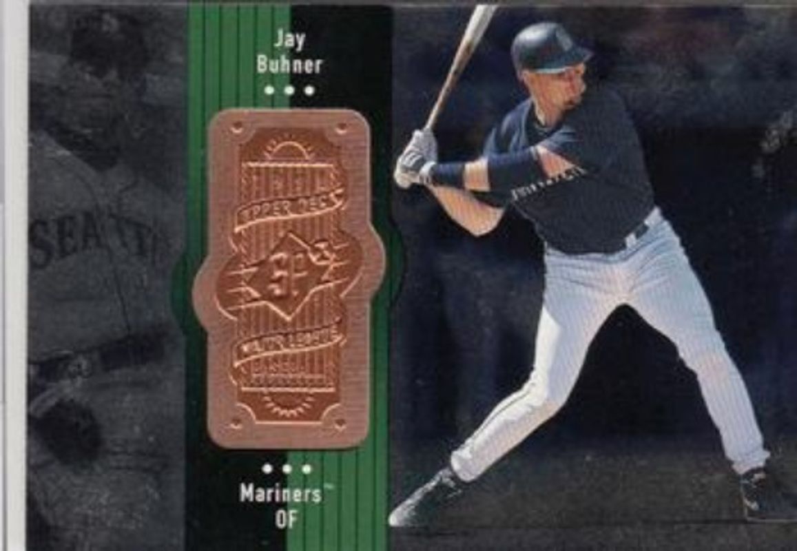 Jay Buhner 1998 SPx Finite #129 Base /9000 RAW