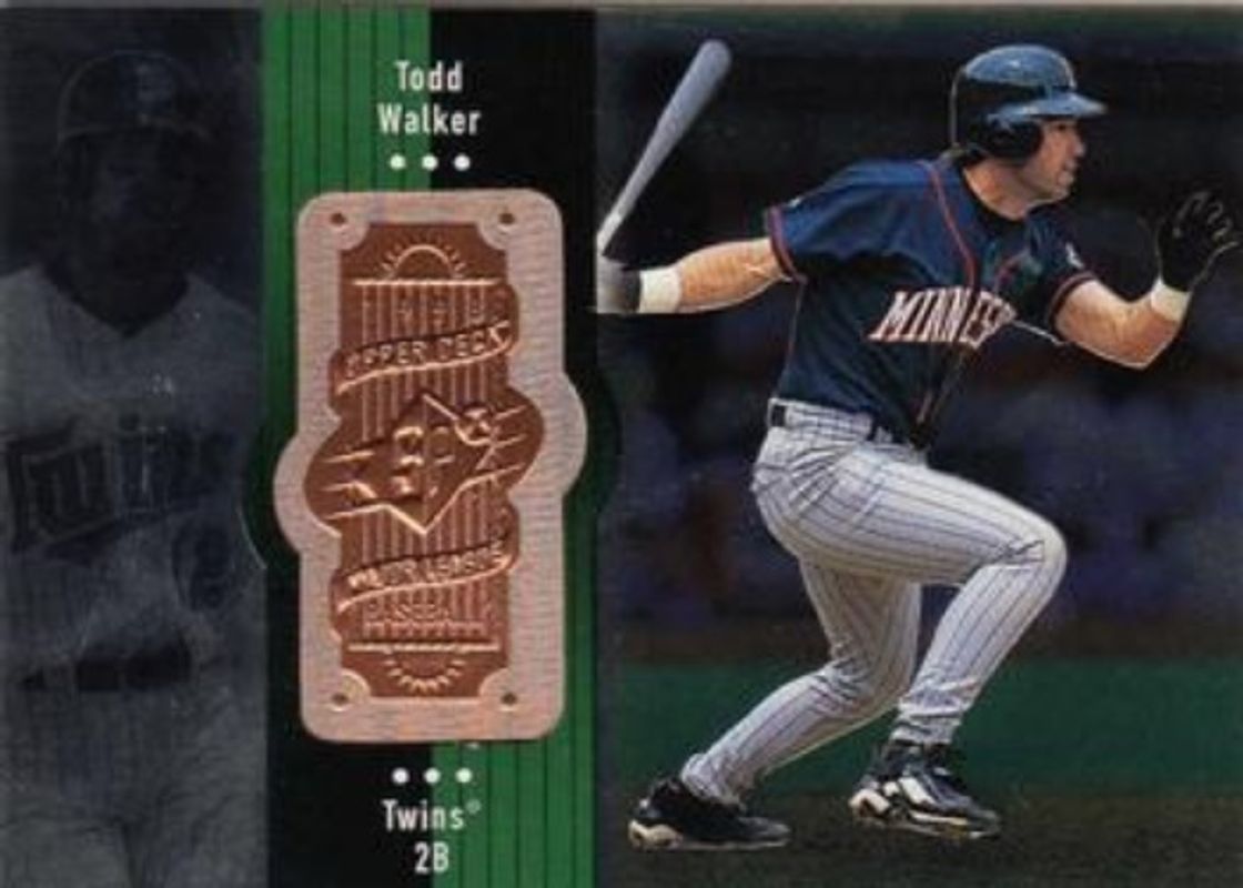 Todd Walker 1998 SPx Finite #296 Base /9000 RAW