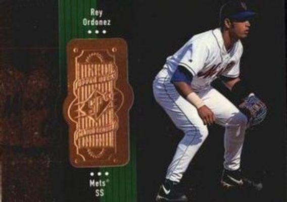 Rey Ordonez 1998 Metal Universe #105 Precious Metal Gems /50