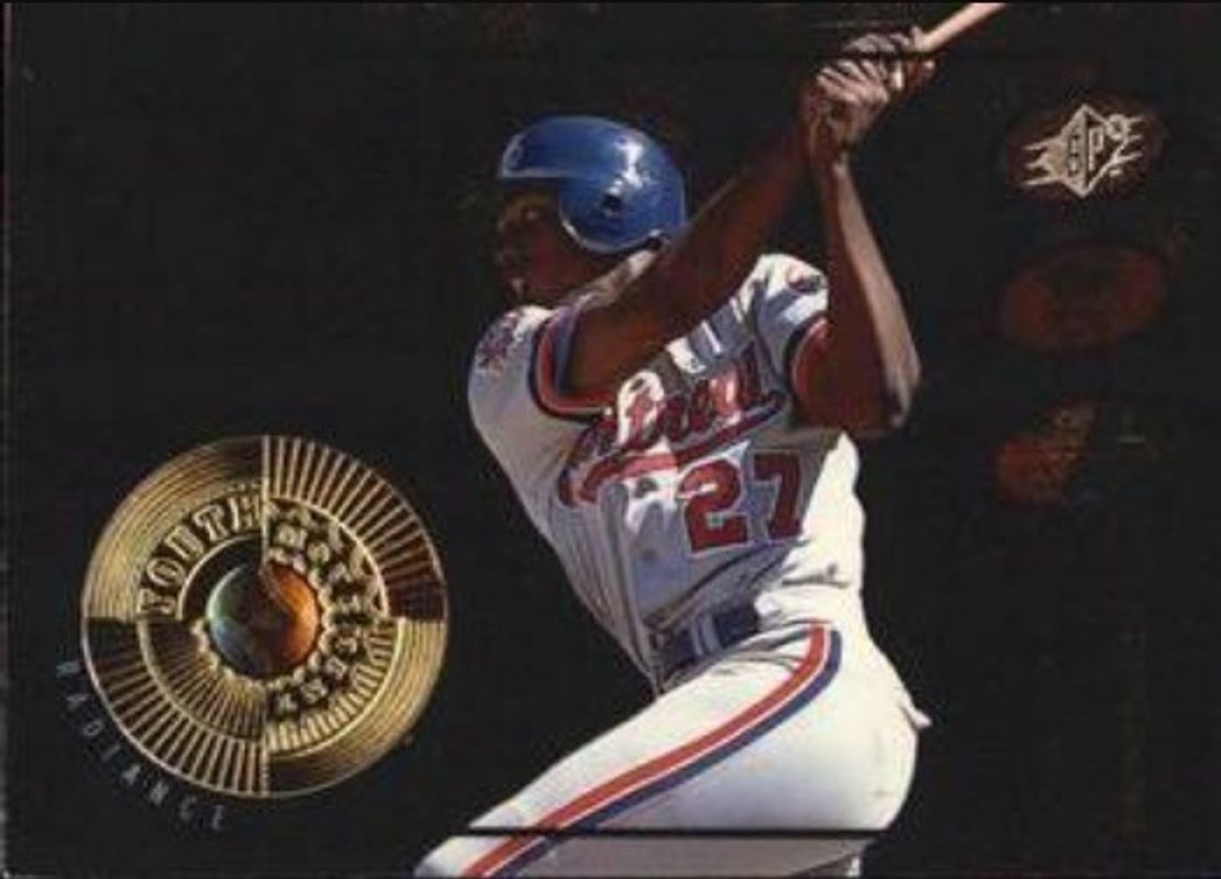Vladimir Guerrero Sr. 1998 SPx Finite #16 Radiance /4500 RAW