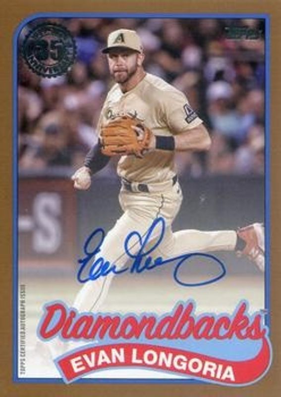 2024 Topps #89BA2-EL 1989 Topps Autographs - Gold (Series 2)