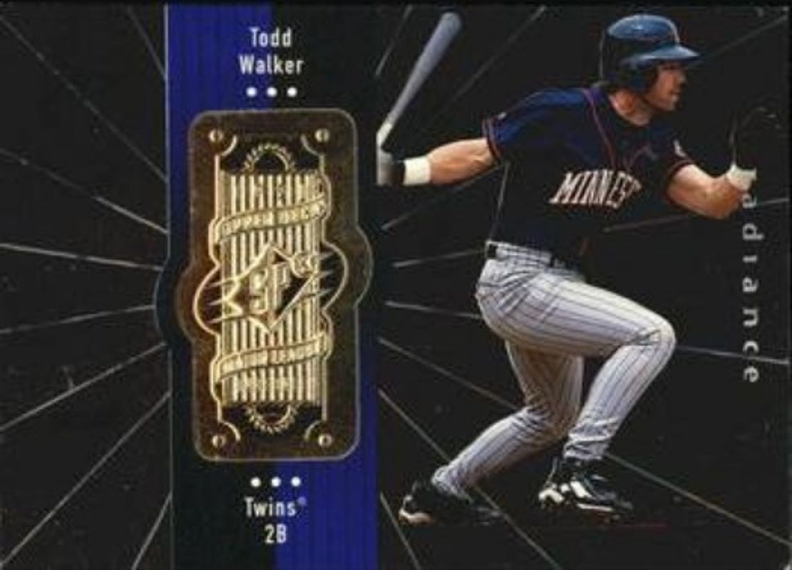 Todd Walker 1998 SPx Finite #296 Radiance /4500 RAW