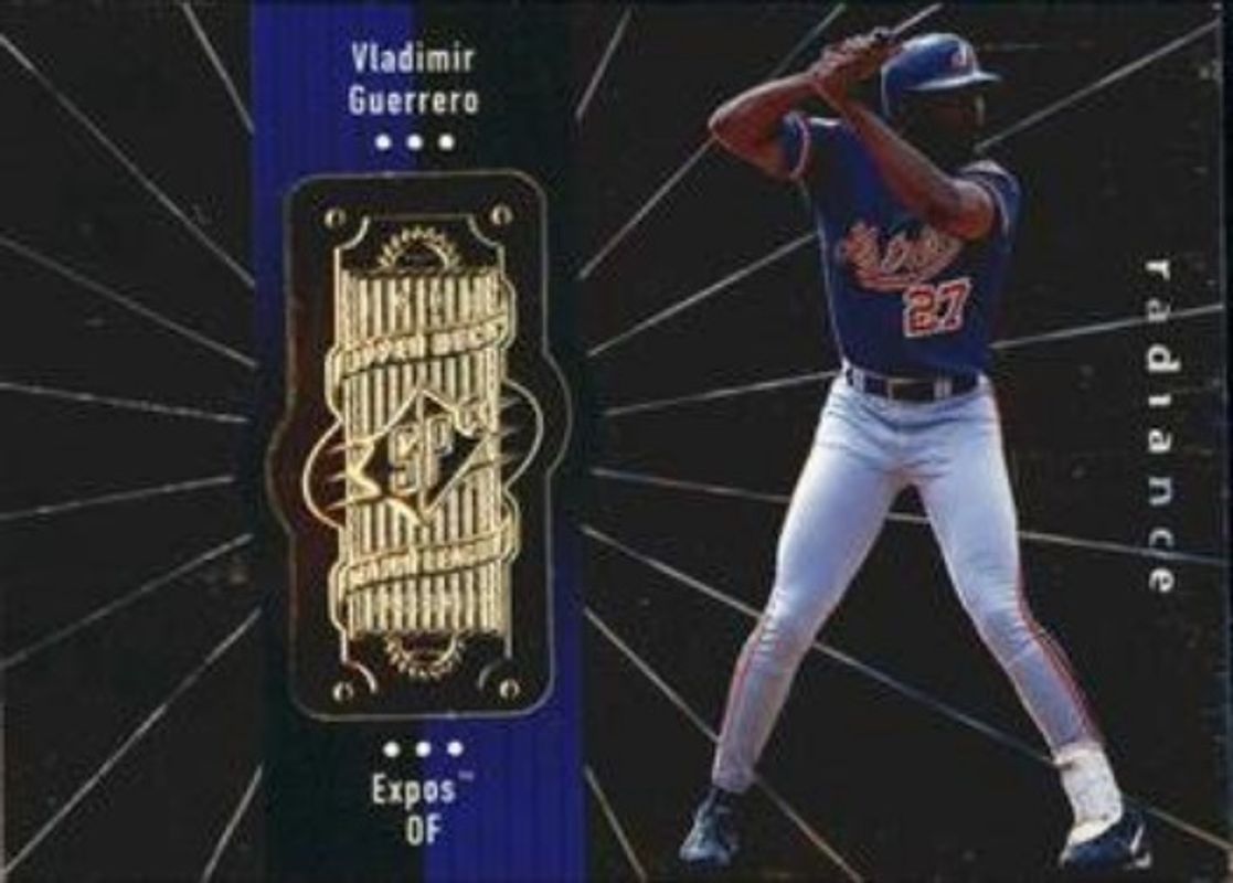 Vladimir Guerrero Sr. 1998 SPx Finite #299 Radiance /4500 RAW