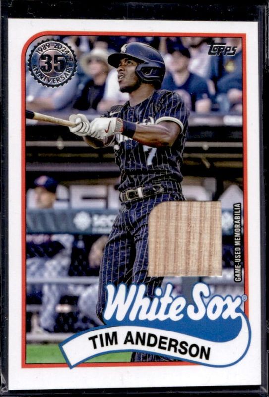 2024 Topps #89R2-TA 1989 Topps Baseball 35th Anniversary Relics (Series Two)
