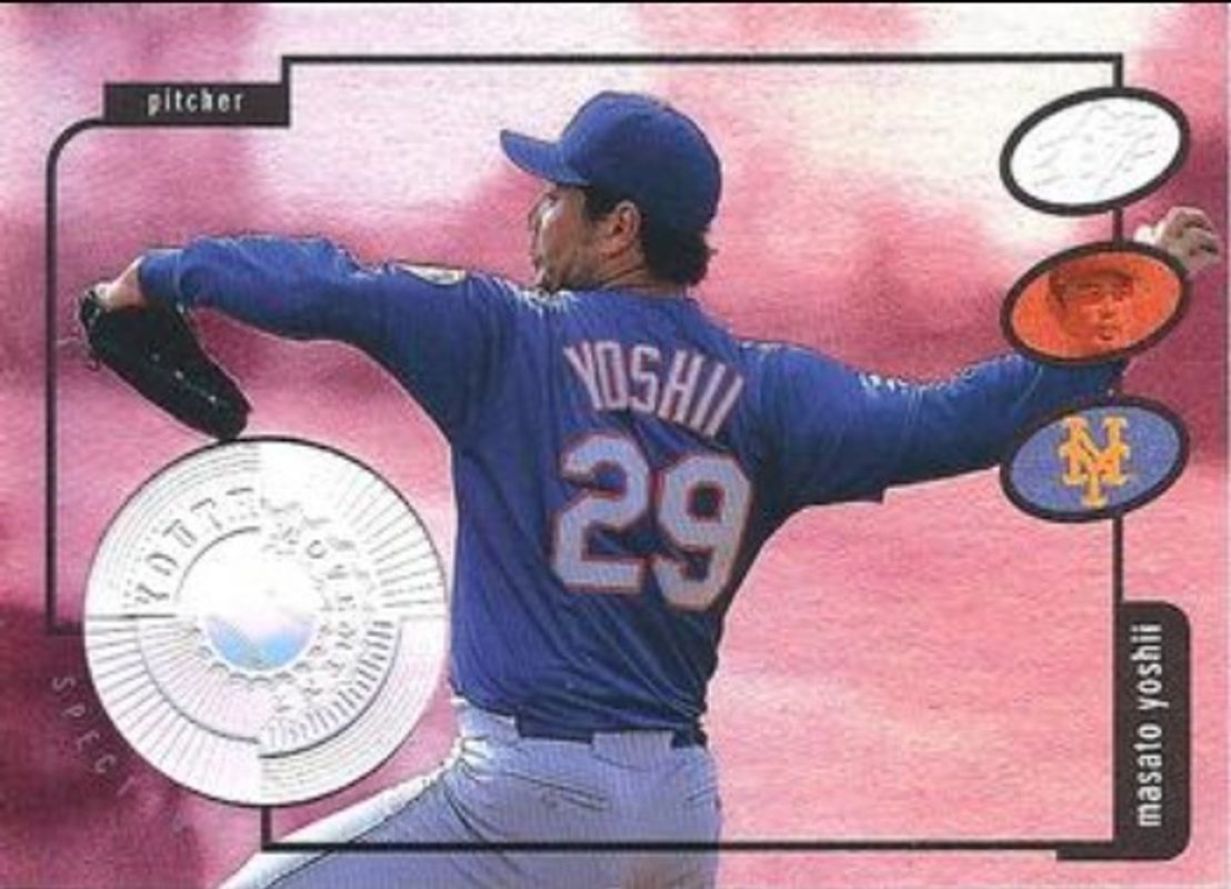 Masato Yoshii 1998 SPx Finite #188 Spectrum /2250 Rookie RAW