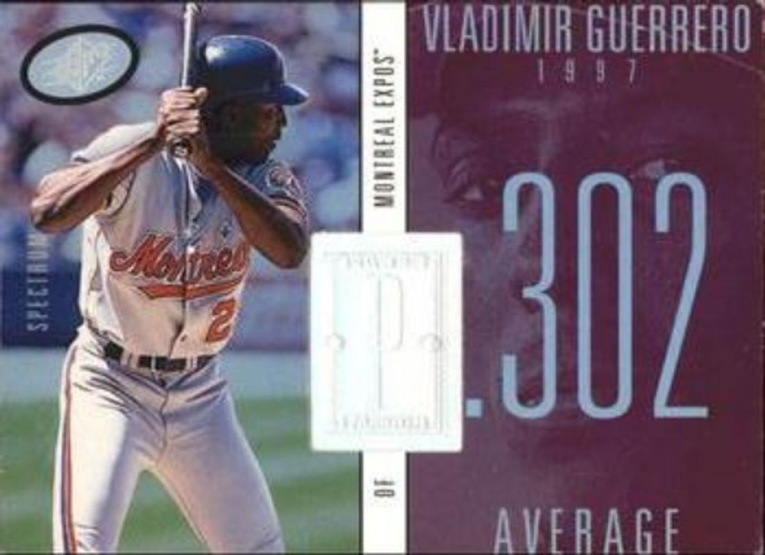 Vladimir Guerrero Sr. 1998 SPx Finite #237 Spectrum /2250 RAW