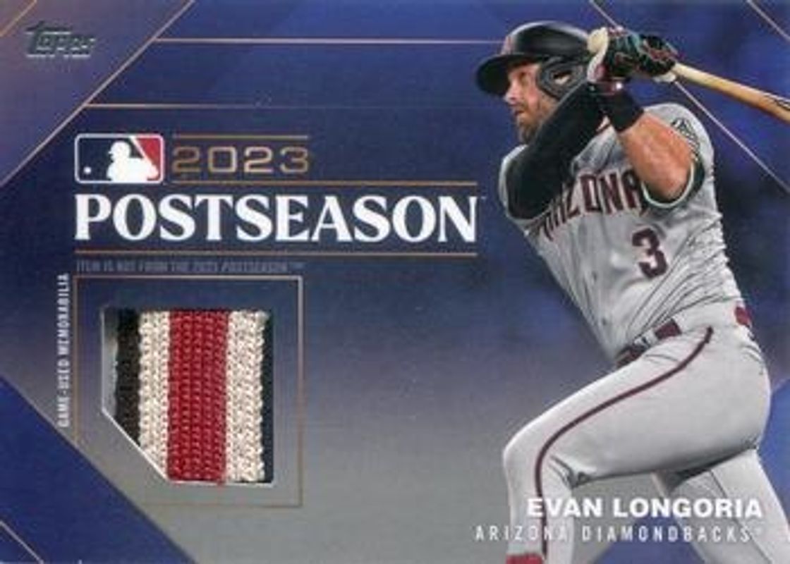 2024 Topps #PPR-EL Postseason Performance Relics - Platinum /1