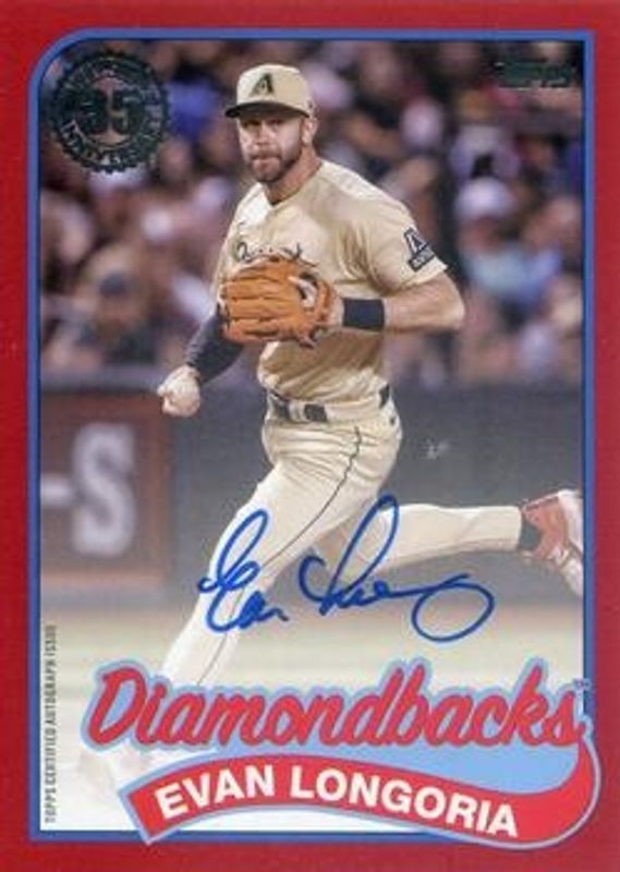 2024 Topps #89BA2-EL 1989 Topps Autographs - Red (Series 2)