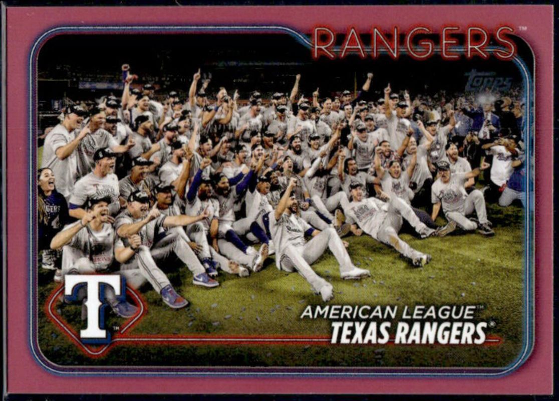 2024 Topps #498 Mother's Day Hot Pink /50