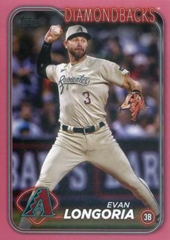 2024 Topps #304 Mother's Day Hot Pink /50