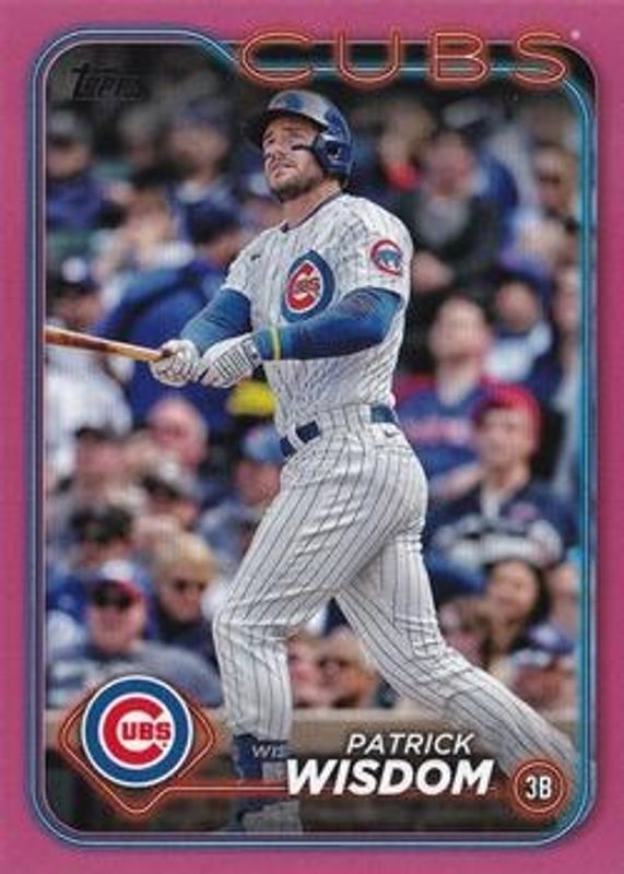 2024 Topps #328 Mother's Day Hot Pink /50
